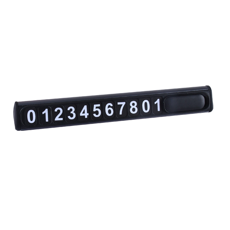 New multi-functional parking sign car temporary parking number plate hidden moving number plate wholesale