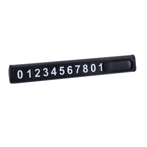 New multi-functional parking sign car temporary parking number plate hidden moving number plate wholesale
