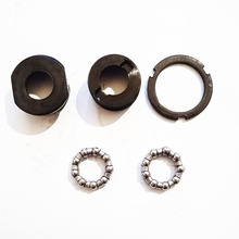 自行车中轴5件碗电动车中轴碗反正扣碗组珠架山地车碗组骑行装备