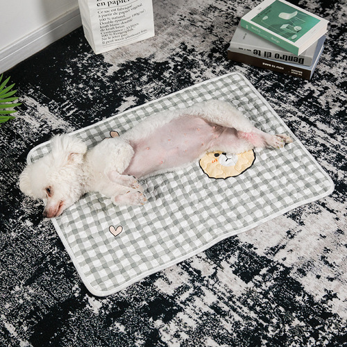 Cross-border pet cooling pad cat mat dog mat anti-slip scratch-resistant rabbit fence mat dog cage dog bed sleeping pad