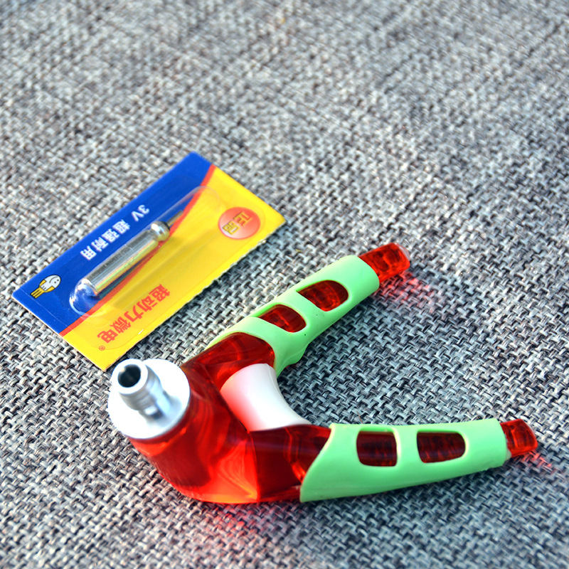 支架頭羊角支架頭夜光競技鴨嘴發光防滑前叉頭釣魚竿支架雙支架頭