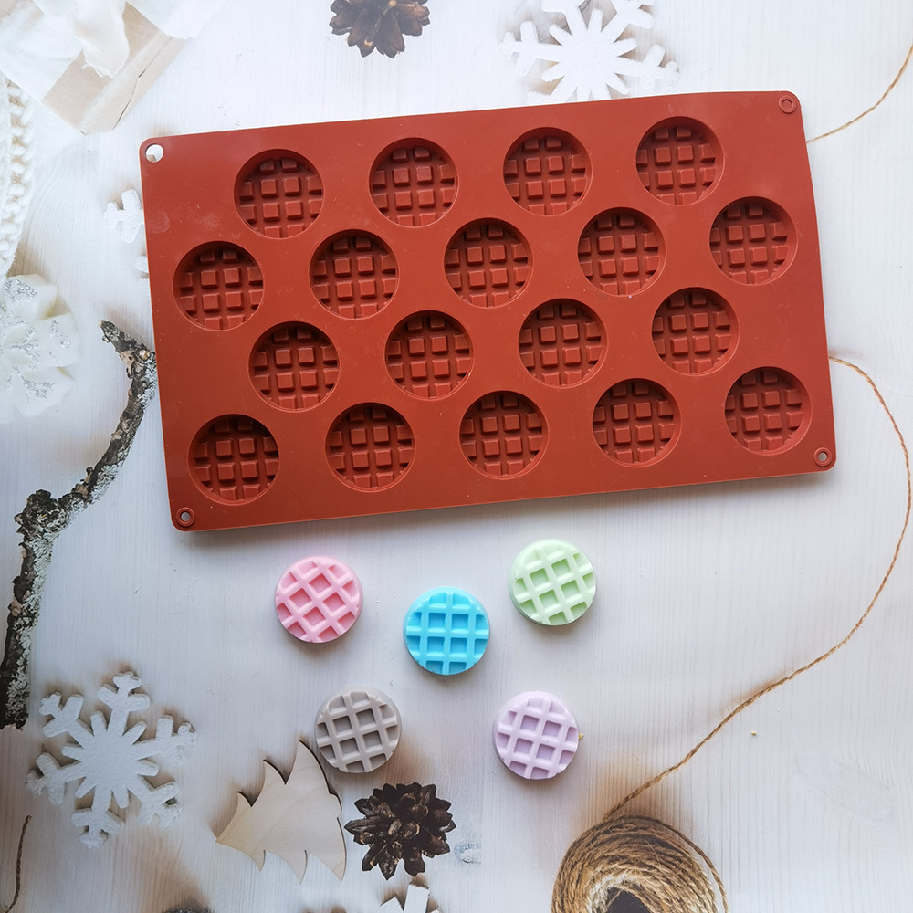18 galletas 173 molde de silicona chocolate horneado molde de pasteles
