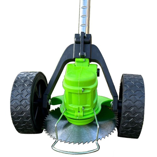 Lithium battery lawn mower wheels household small lawn mower wheels rechargeable lawn mower hoeing artifact wheels