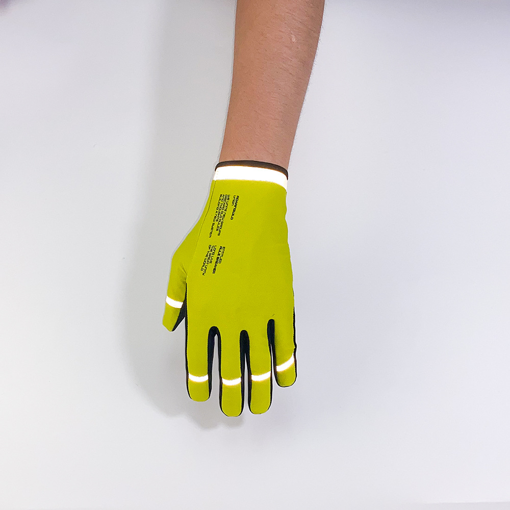 夏季长指触屏自行车手套 高弹透气户外运动驾驶装备骑行手套批发