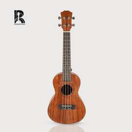 Ruc-01工厂批发尤克里里 26寸四弦小吉他ukulele 入门初学沙比利