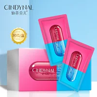 Двухсекционная эластичная маска Cindy Nell с дрожжевой эссенцией, не смываемая увлажняющая маска для ухода за лицом, для сна