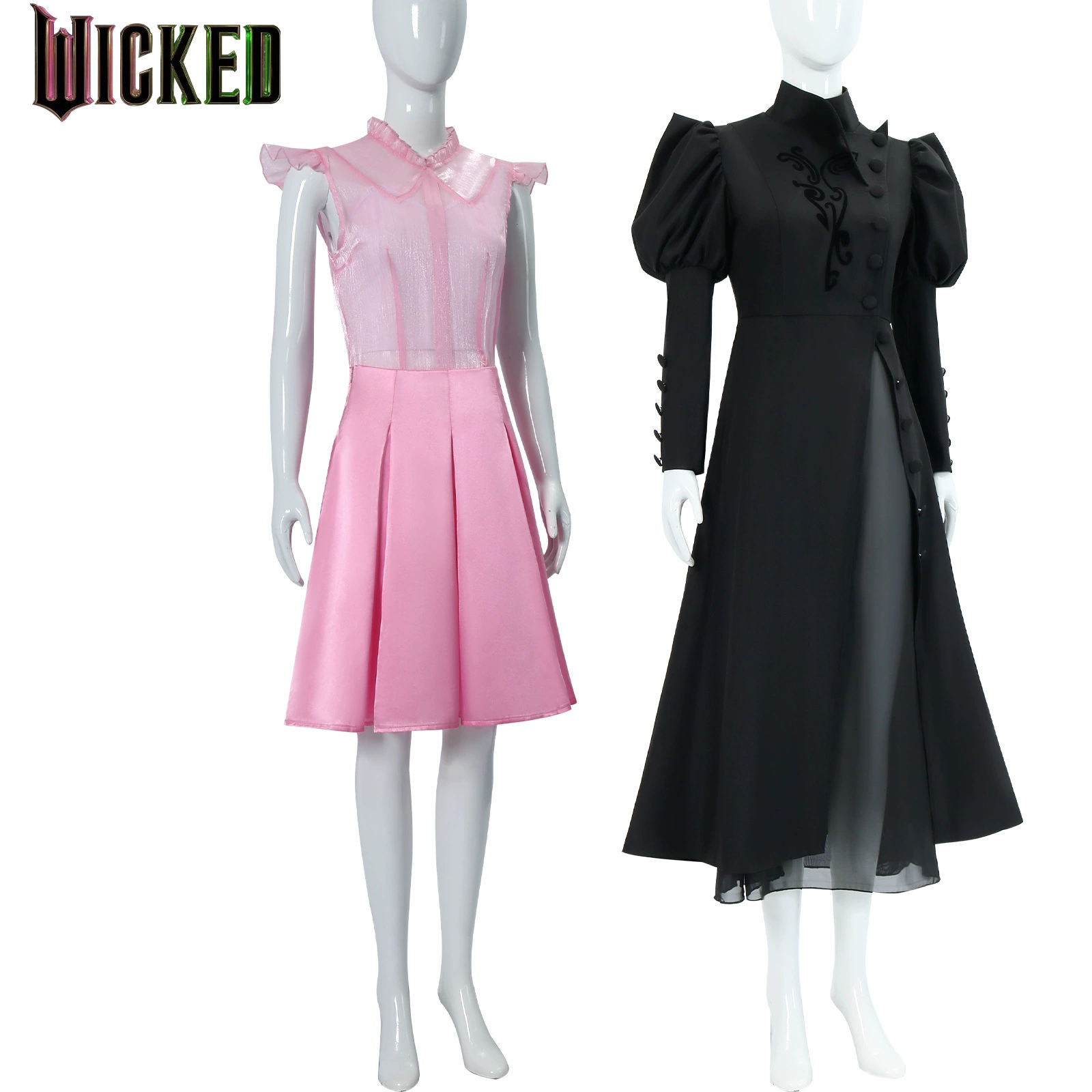 Magic Bad Witch COS Glinda Pink COS Black Witch часто обслуживал Cos Halloween косплей трансграничный