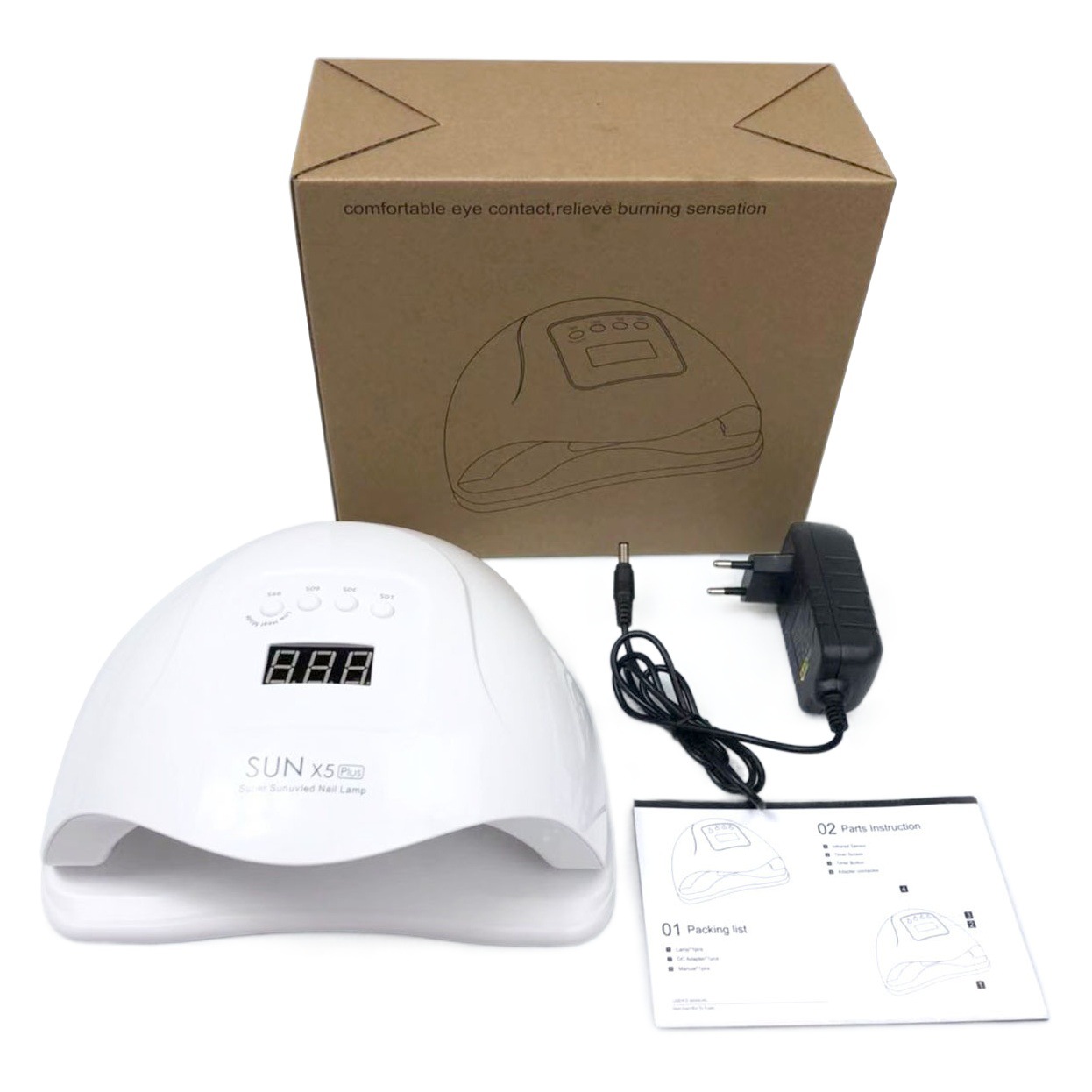 Transfronteriza SUNX5Plus lámpara de uñas 110W de alta potencia máquina de fototerapia de uñas lámpara LED inducción UV lámpara de la hornada de uñas