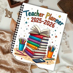 亚马逊跨境电商2025-2026年月度计划本教师和专业人士的策划本
