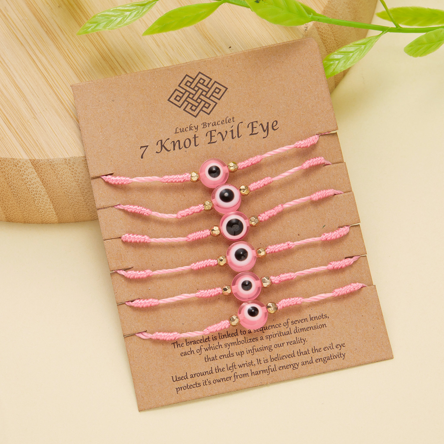 Fashion Eye Alloy Resin Knitting Unisex Bracelets 1 Piece