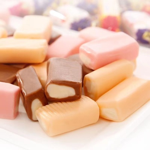 Yake Toffee Mixed Fruit Flavor Milk Gummy Candy Bulk Wedding Celebration Candy Children's Snack Candy New Year Goods
