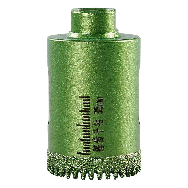 Abridor del agujero dentado baldosas de cerámica broca de perforación mármol Británico Mesa de Piedra de perforación de soldadura seca amoladora angular Especial