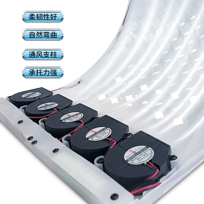 Silk Summer 24V Truck Fan: Multi-function pad