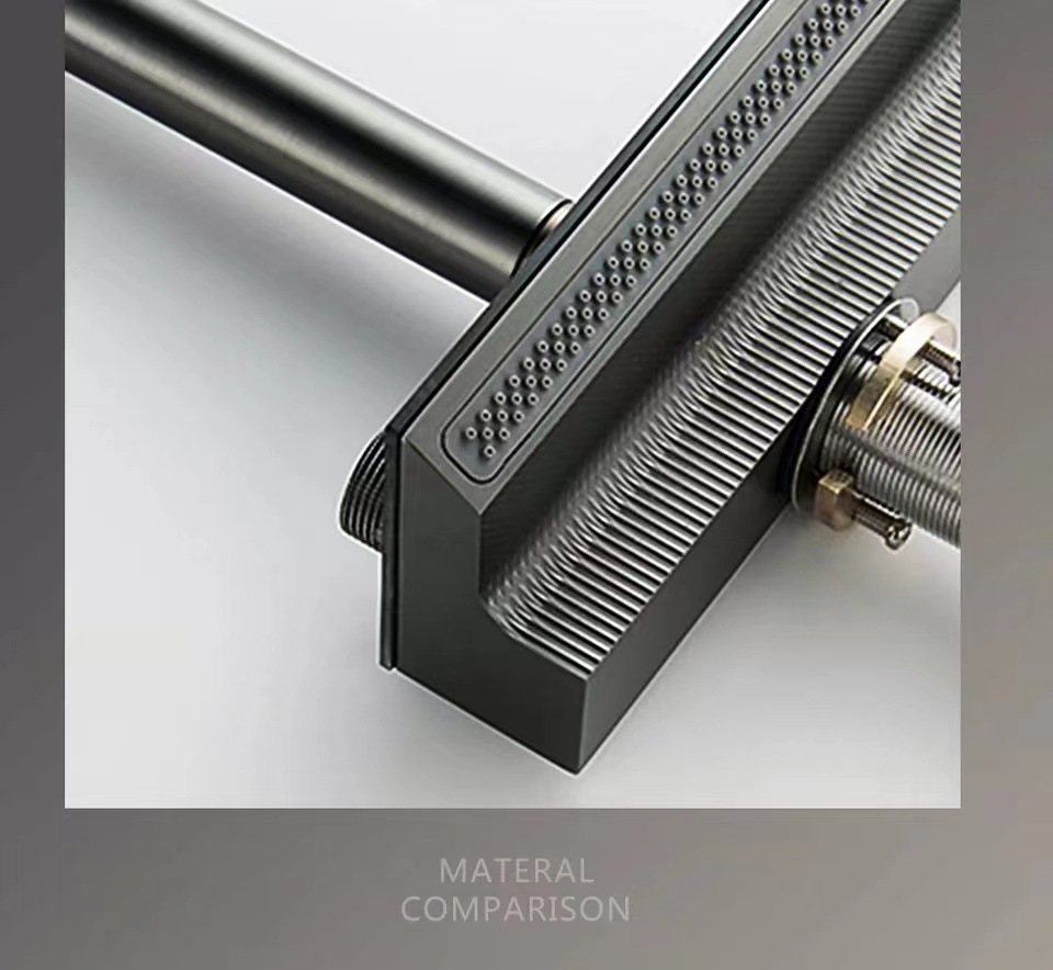The kitchen is equipped with a universal all-copper digital display hot and cold sink faucet that can be pulled out like a flying rain waterfall undefined