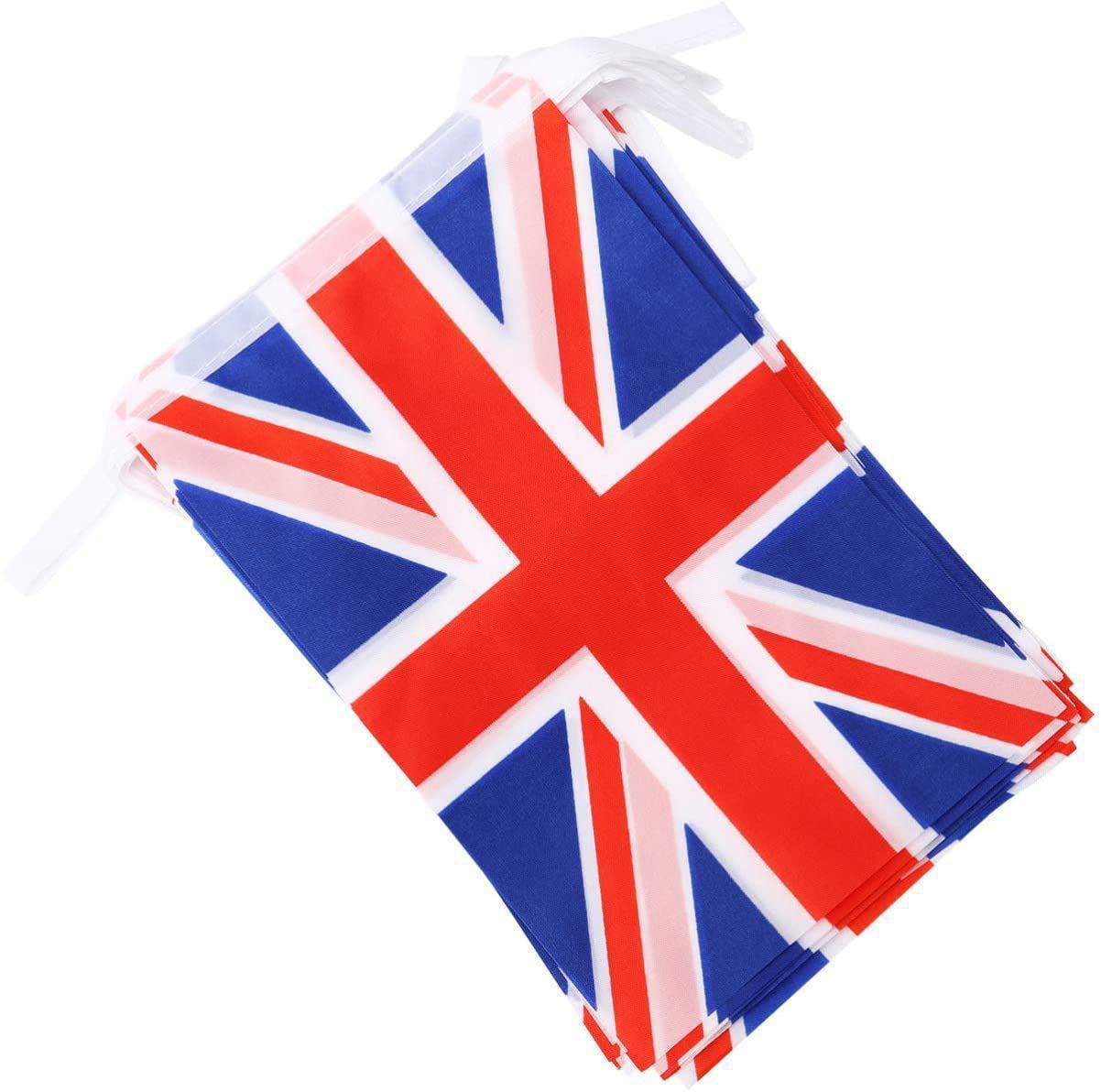 Bannières à suspendre pour la décoration de la maison, du jardin et de la terrasse, drapeau britannique et Union Jack, Coupe du Monde de l'Angleterre_voghion.com