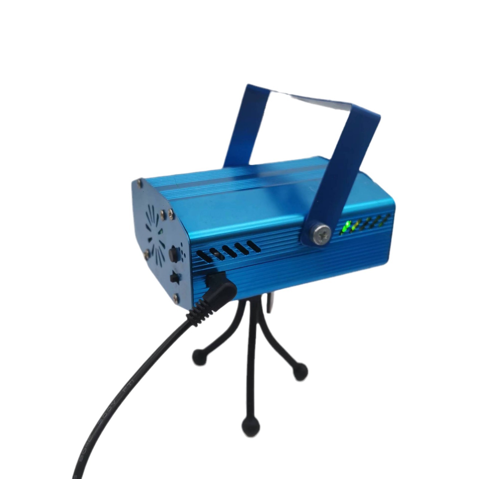 Mini láser de luz láser etapa de luz lámpara de proyección láser estrellado luz mini accesorios de luz láser