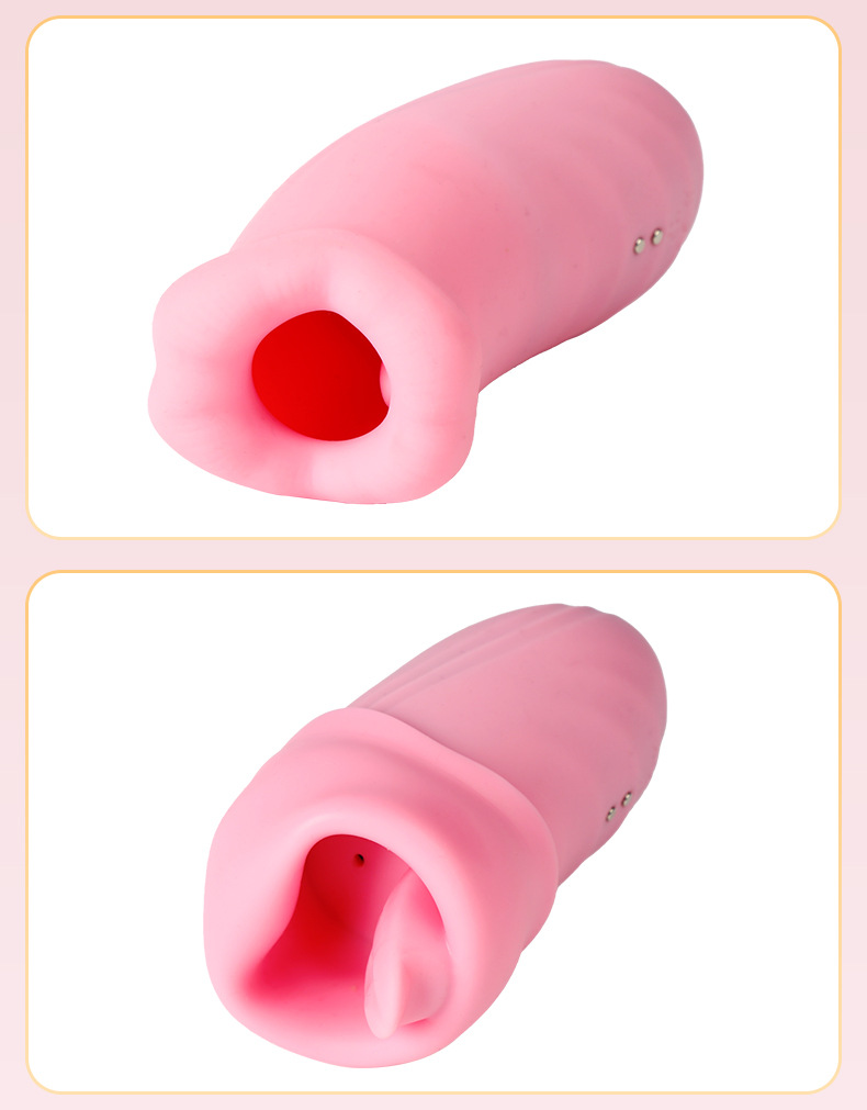 Dudu Red Lip Sucking Device Silicone USB Rechargeable Suction Vibrator — detail image 29