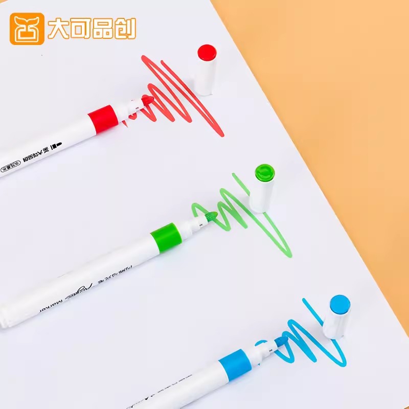 Acrílico marcador traje lavable color pluma niños pintura suministros arte diario graffiti apilable color pluma