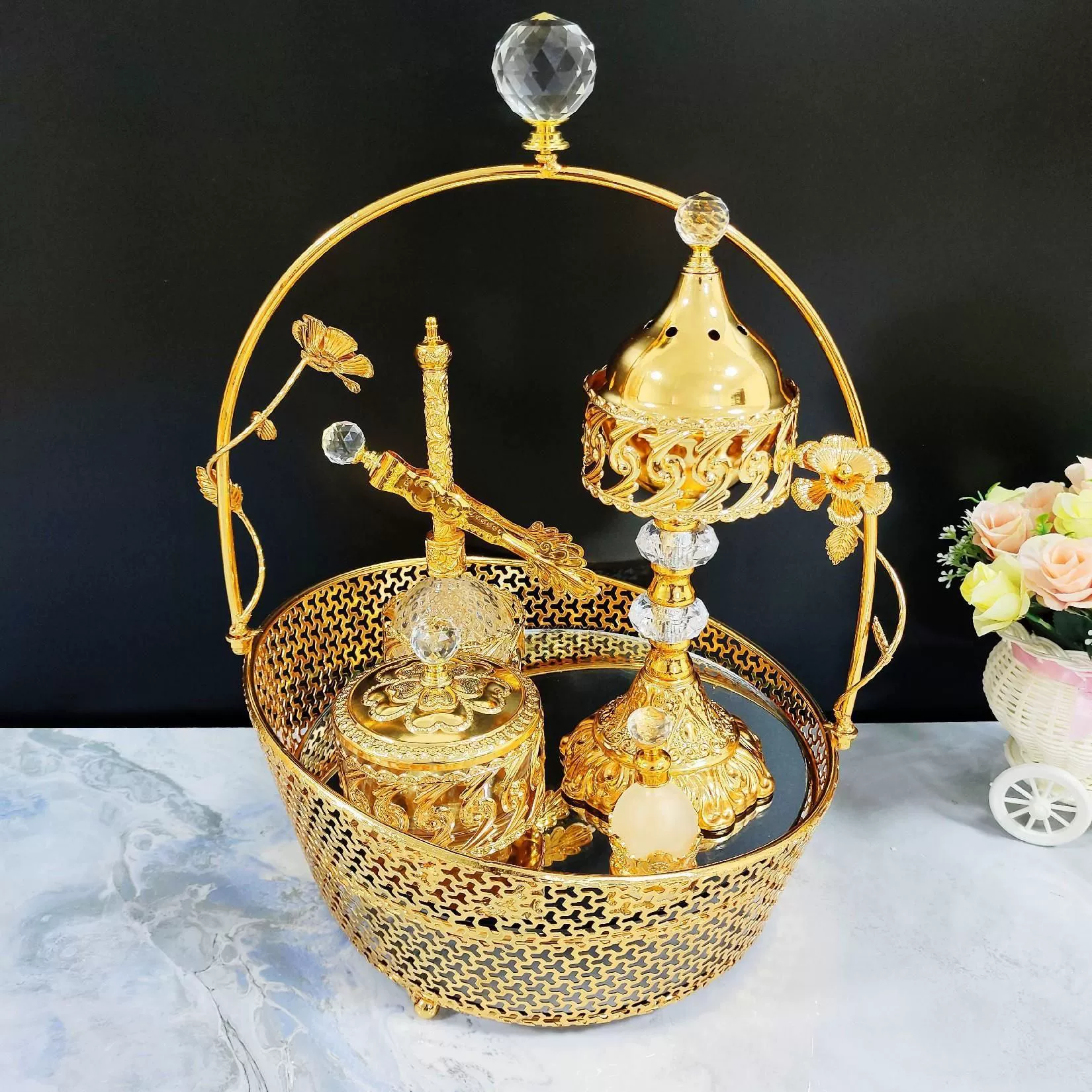Курильница для благовоний, арабская ароматерапия для помещений