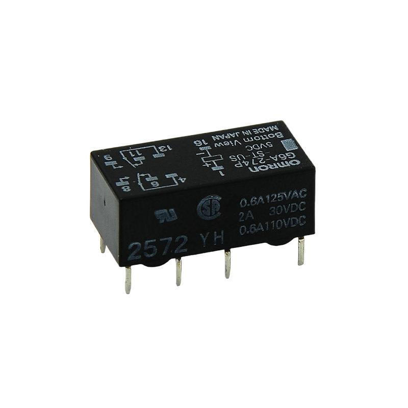 欧坶龙信号继电器G6A-274P-ST-US DC5V通信设备用微型继电器