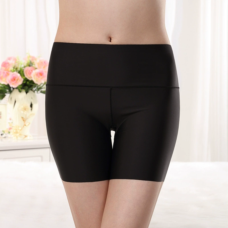 Поясной ремень, штаны, брюки, шелковистая безопасная защитная нижнее белье, белье для коррекции формы бедер, высокая талия, плюс размер