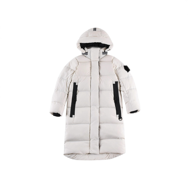 Putian High Version Canadian Goose Ouyang Nana's Same Style 2026 Autumn and Winter New Hooded Long down Jacket Collection