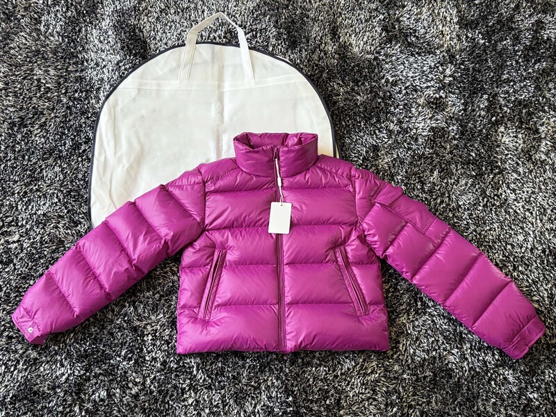 毒家现货正确版本高品质M家新款女士短款立领羽绒服外套时尚百搭|undefined