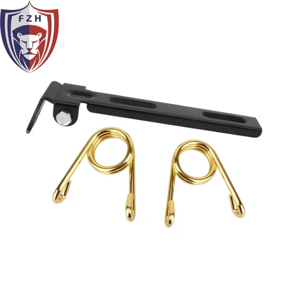 Fixed Bracket Moveable Bracket, Motosiklet ləvazimatları və aksesuarları - gold-spring-clip-black-bracket