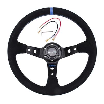 Cross-Border Car Modification Parts Steering wheel - rastp-mark-blue