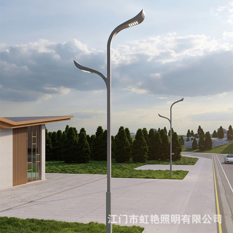 双臂路灯户外公园广场市电LED小区产业园道路照明灯
