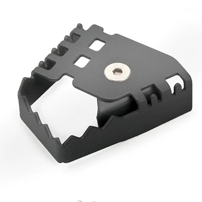Motorcycle CQR250 brake pedal booster is suitable for BMW F650/700/800GS R1200GS (Motorcycle Safety Supplies) - bmw-1200-enlarged-pedal-black