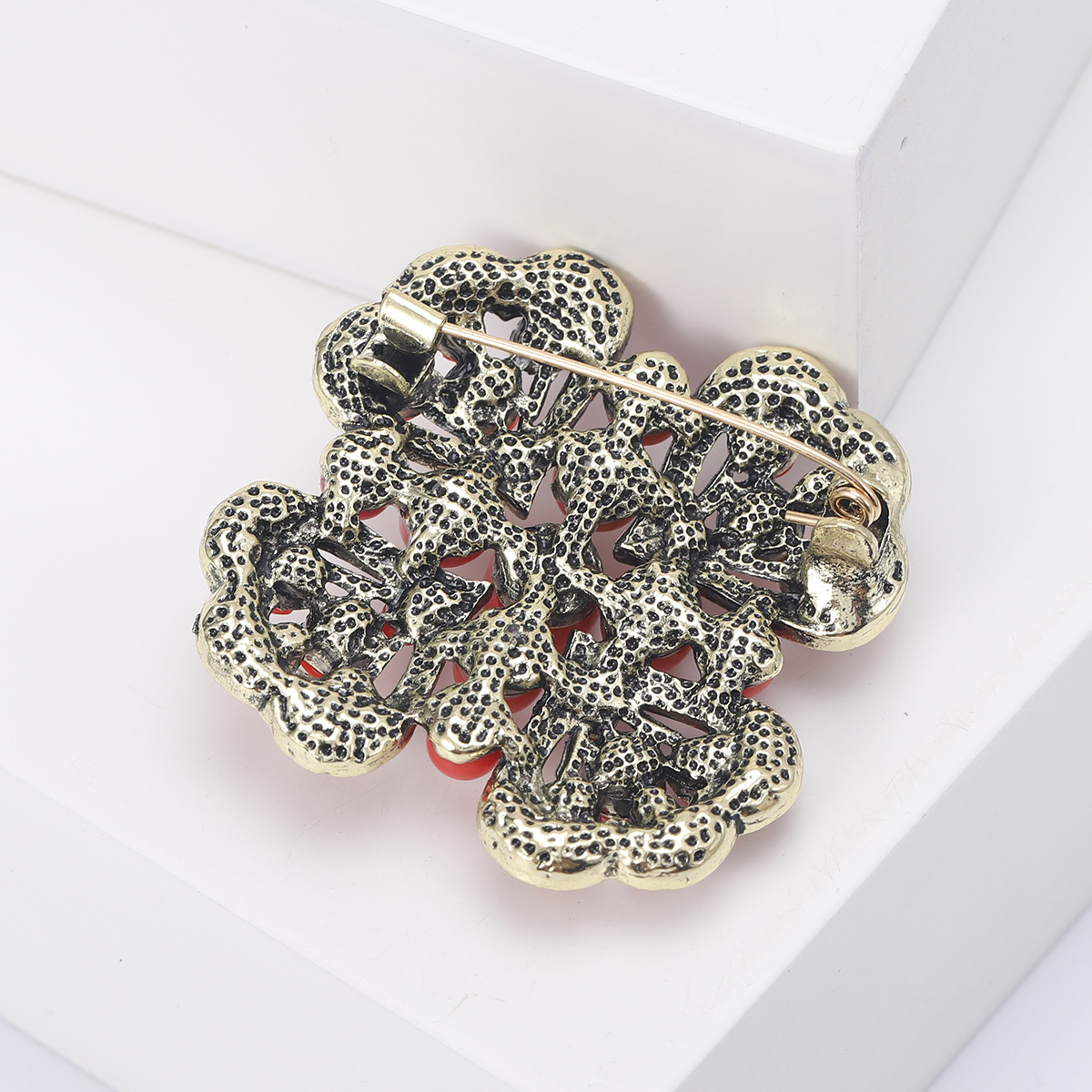 Basic Style Basic Pin Flower Alloy Women's Brooches