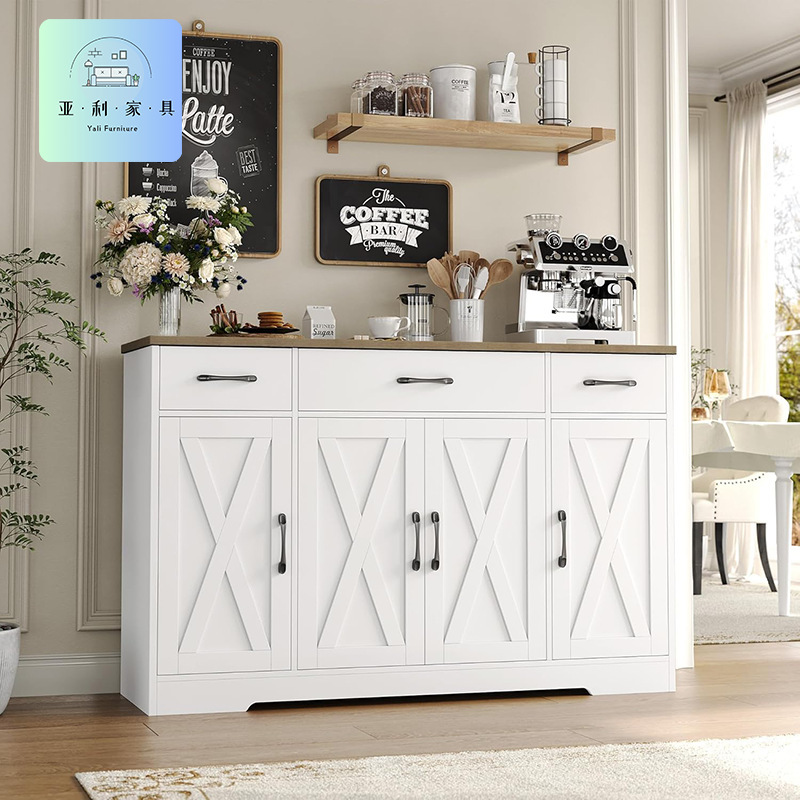 Sideboard Furniture Modern Cabinet with Drawer Coffee Bar Amazon Cross Border Source Factory Wholesale Sideboard Sideboard Furniture Modern Cabinet with Drawer Coffee Bar Amazon Cross Border Source Factory Wholesale Sideboard