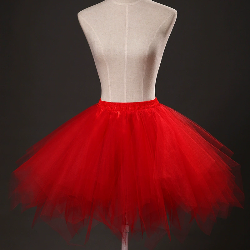 European and American candy color multi -color skirt supports half -body puff lining skirt photo studio wedding photography diamond -shaped color skirt