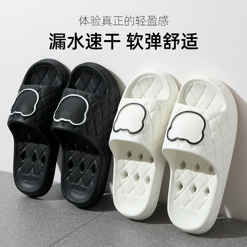 Slide, non-slip slippers platform, plus size, soft sole, wholesale