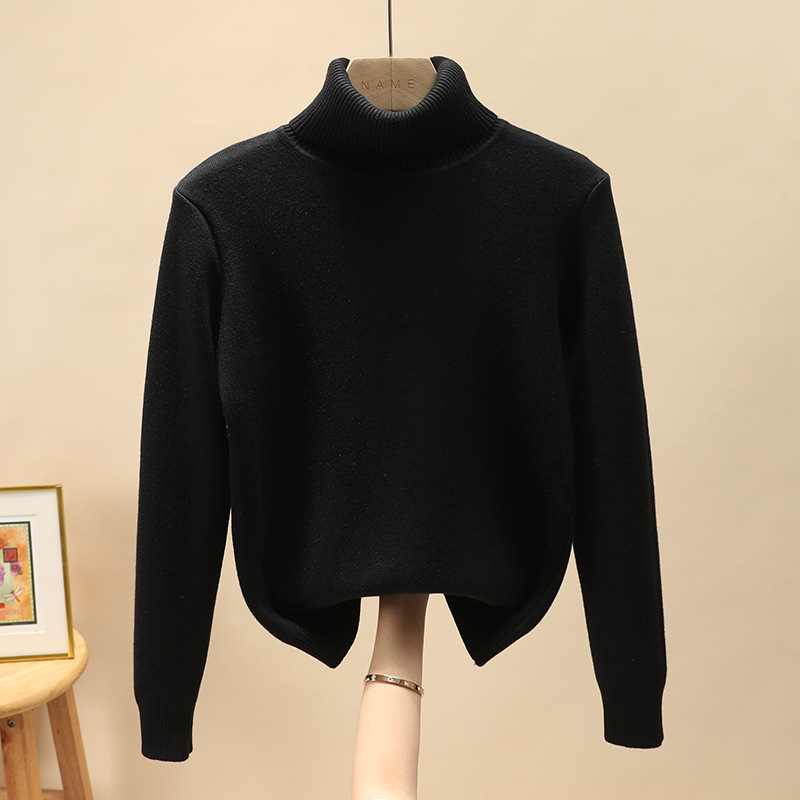 369 turtleneck sweater-black