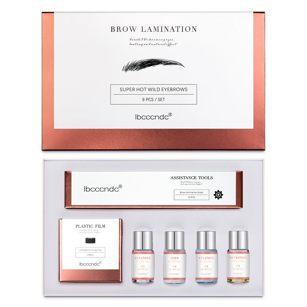 ibcccndc Wild Brow Hot Brow Set DIY ЛАМИНИРОВАНИЕ БРОВЕЙ Eyebal Format fixed agent