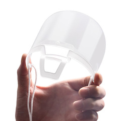 Keko Xing transparent face mask for dining, food, chef, restaurant, hotel kitchen, splash proof, drool proof mouth guard