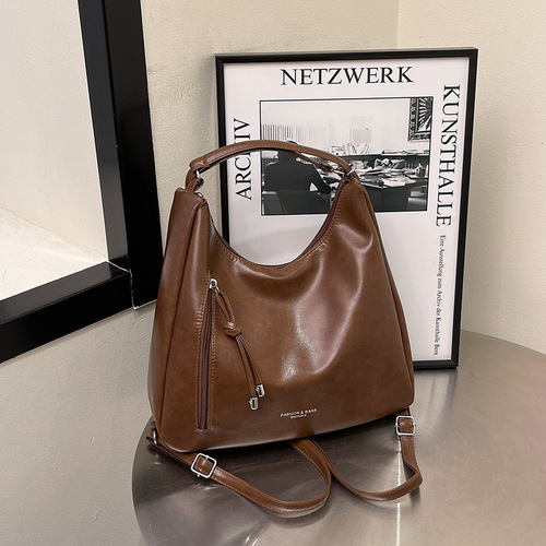 Women's 2025 New Model Commuting Crossbody Bag, Spring Fashion, University Student School Bag, Tote Bag