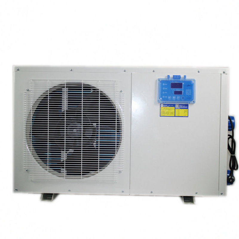 Fábrica de fuente de producción de refrigerador de tanque de pescado de dos mariscos, termostato de estanque de pescado, refrigerador de agua industrial de doble propósito