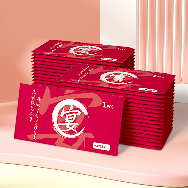 Catering wipes single piece [banquet]