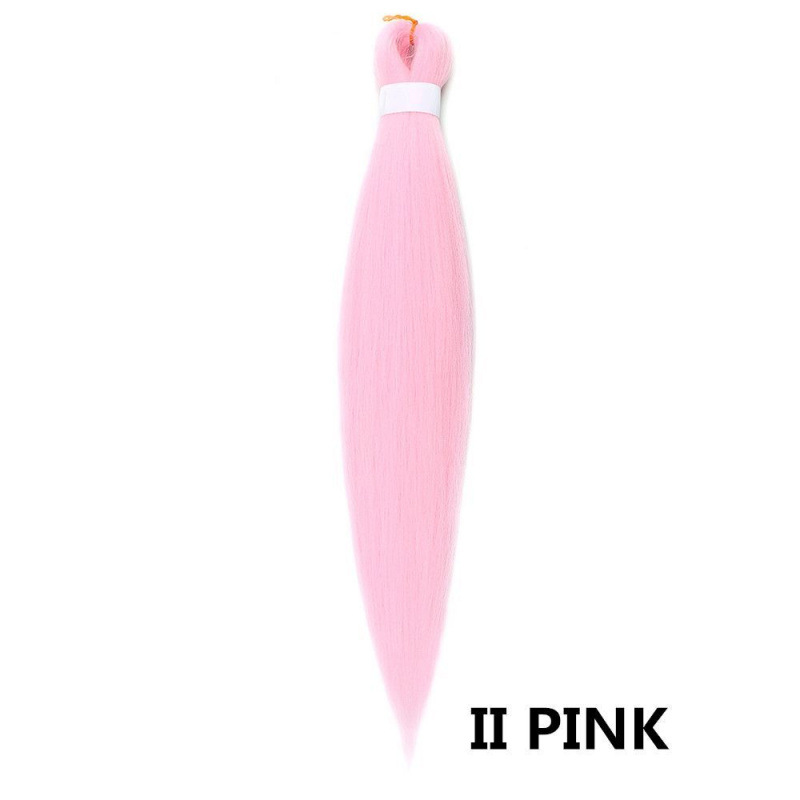 Fijo de baja temperatura de agua caliente FR Easy Braid Fibra química Trenza sucia Multicolor Negro Pechón suave y esponjoso