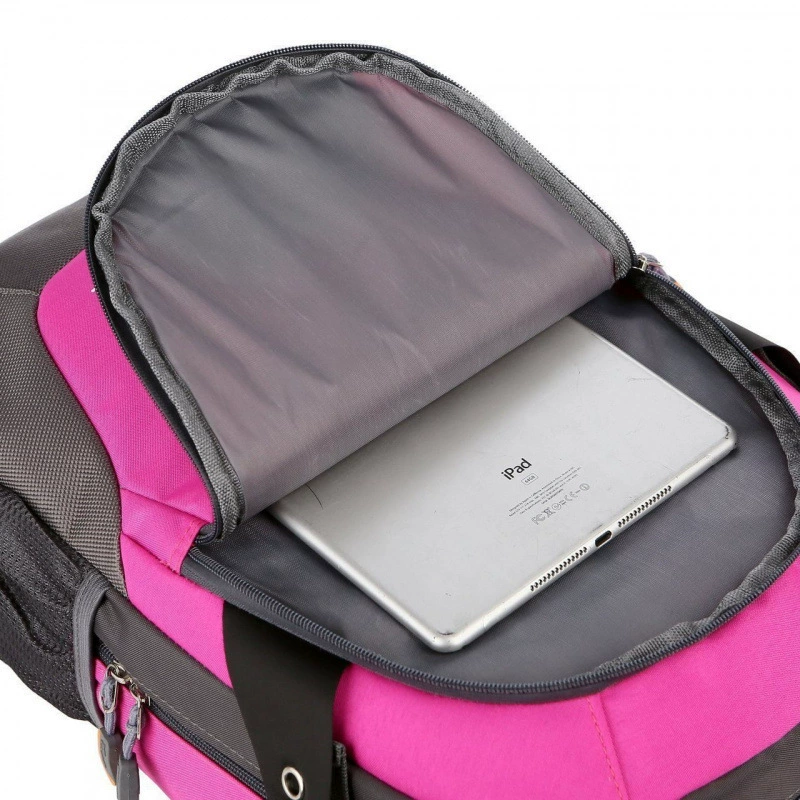Capacious waterproof backpack, sports travel bag for leisure