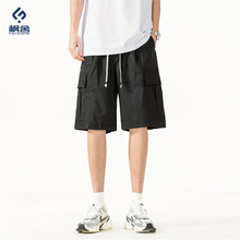 枫舍男装 /夏季新款美式复古工装短裤男潮牌户外休闲裤宽松五分裤