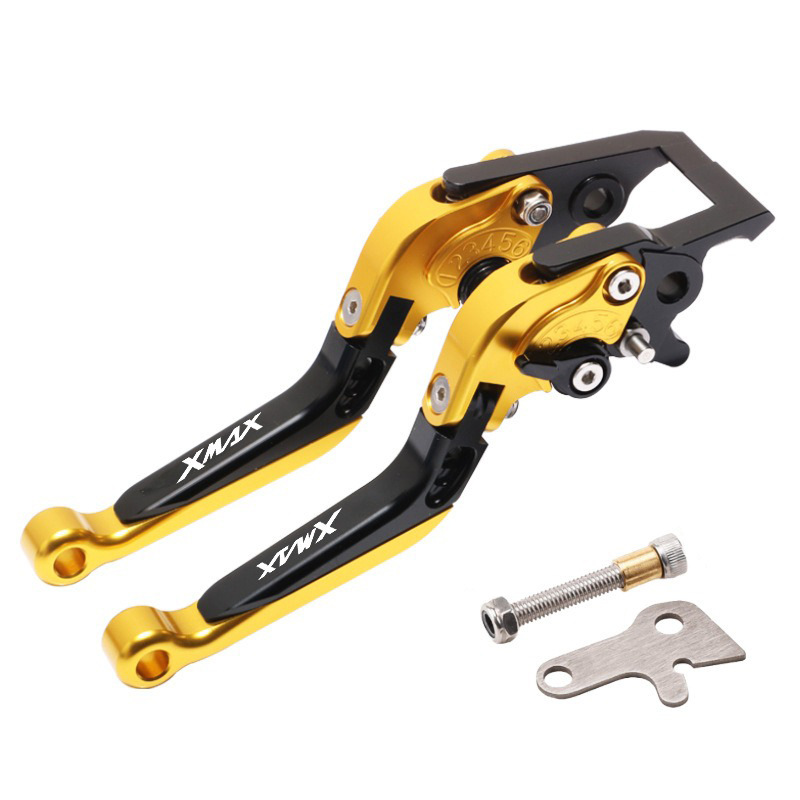 Suitable for Xmax300 23-25 Motorcycle Retractable Lever Brake Clutch Handle Lever with Parking Lock