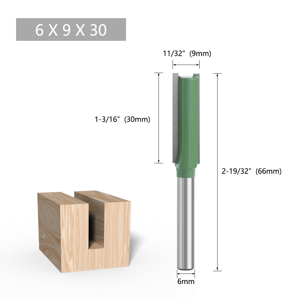 Juego de 6 Cuchillas Rectas de un Solo Filo y de Doble Filo para Máquina de Recorte, Cabezal de Corte de Acero de Tungsteno, Fresa para Máquina de Grabado, Broca para Router, Venta Directa de Fábrica