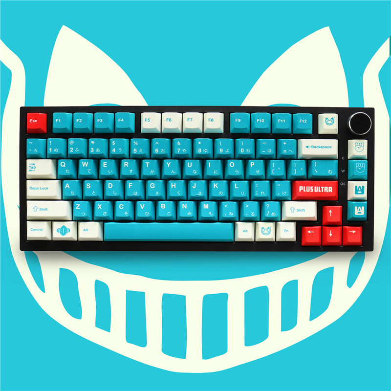 Gmk Deku Mechanical Keyboard Keycap Cherry Original Pbt Sublimation 129 Small Full Set 64/75/87 Gmk Deku Mechanical Keyboard Keycap Cherry Original Pbt Sublimation 129 Small Full Set 64/75/87