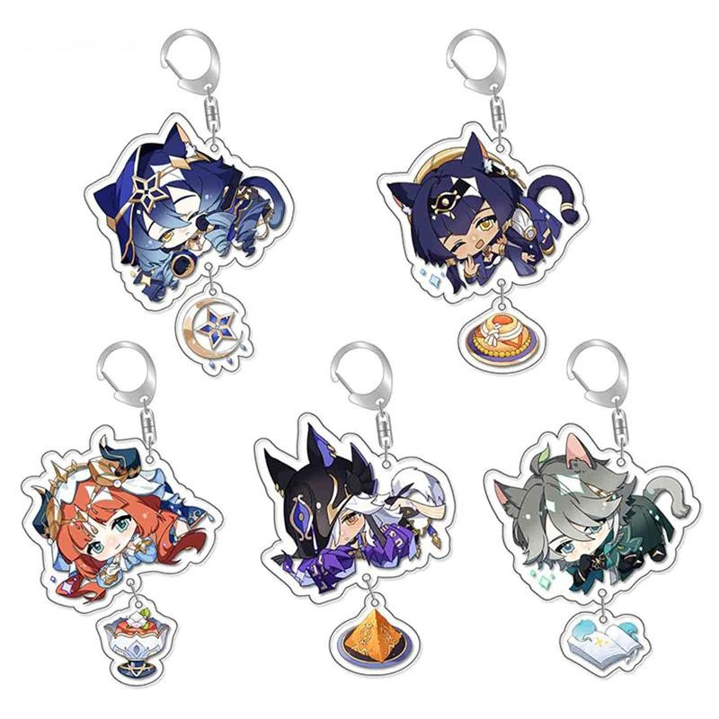 The original God Game Acrylic keychain pendant Sanreciracatse Elnidi…