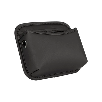 Bag, Mobile Phone Glove – Car storage bag/box - 3096-nappa-leather-storage-box-black