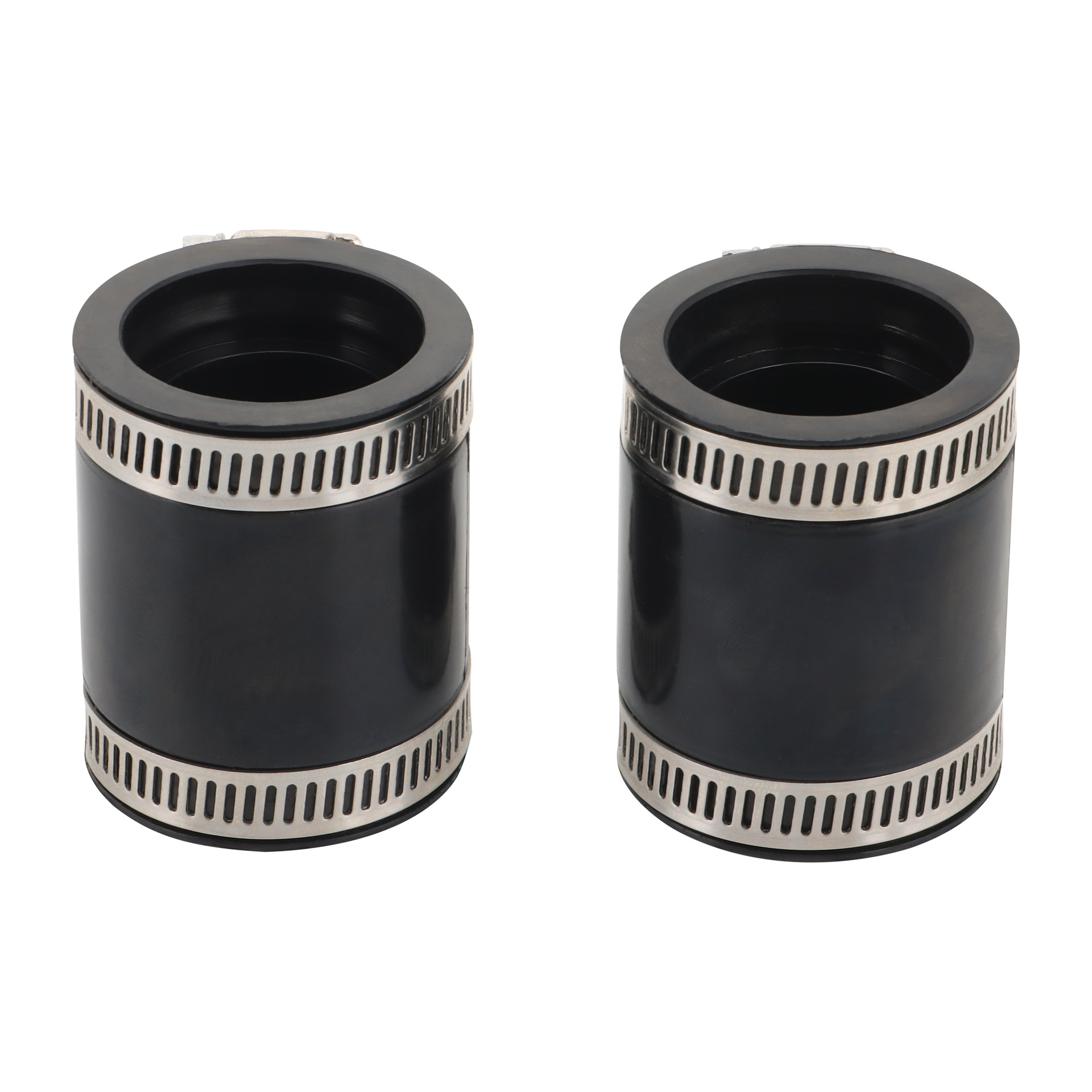 2 Pcs Motorcycle Intake Manifold Joint for ZZR250 EX250 GPX250R-II